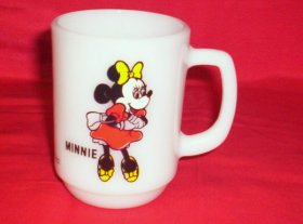 Minnie Mouse 1980 Anchor Hocking Mug