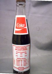 Paul "Bear" Bryant Coca Cola Bottle