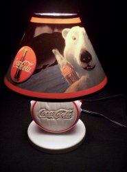 1997 Coca Cola Bottle Cap Lamp